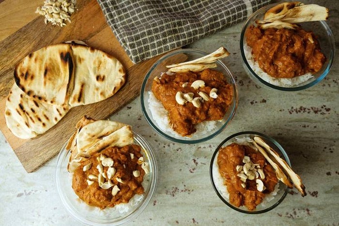 30 Minuten Chicken Tikka Masala Meal Prep
