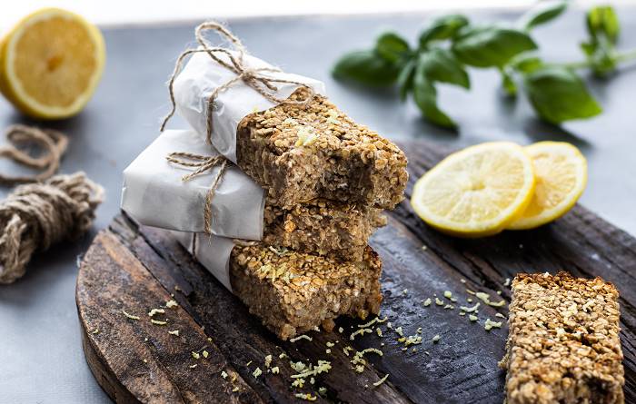 Bananen Frühstücksriegel mit nur 6 Zutaten