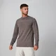 Aero Knit Langarm T-Shirt - driftwood marl