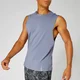 Luxe Classic Sleeveless T-Shirt — Dark Blue