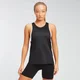MP Damen Essentials Trainings-Tanktop aus Netz — Schwarz