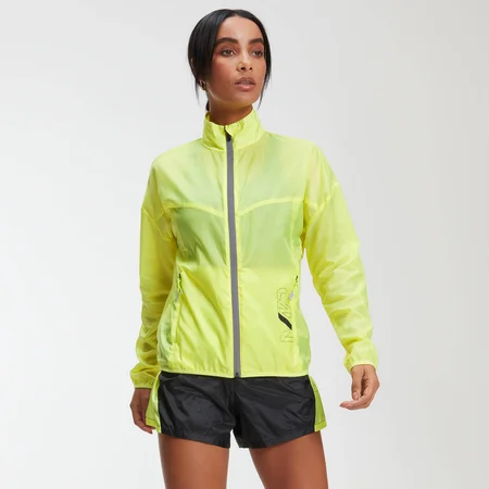 Training Reflective Windbreaker - Zitronengelb