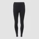 Acid Wash Seamless Leggings - Schwarz