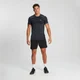 MP Men's Essential Nahtloses Kurzarm T-Shirt - Carbon Mergel