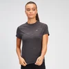 MP Damen Performance T-Shirt — Schwarz/Charcoal Marl
