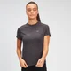 MP Damen Performance T-Shirt — Schwarz/Charcoal Marl