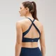 MP Damen Power Cross Back Sport-BH – Dunkelblau