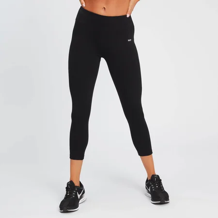 MP Power 3/4-Leggings für Damen – Schwarz