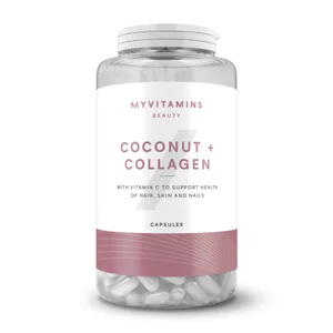 Kokosnuss- & Kollagenkapseln - Amount 180 CAPSULES - 90servings