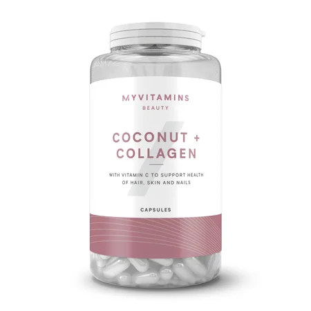 Kokosnuss- & Kollagenkapseln - 180 CAPSULES - 90Portionen