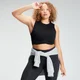 MP Damen Essentials Training Energy Crop Top - Schwarz