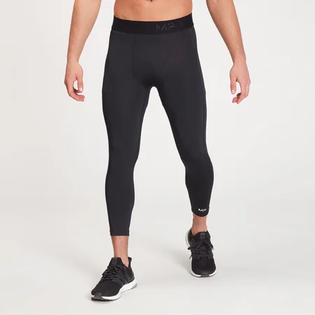 MP Herren Training 3/4 Leggings Baselayer - Schwarz