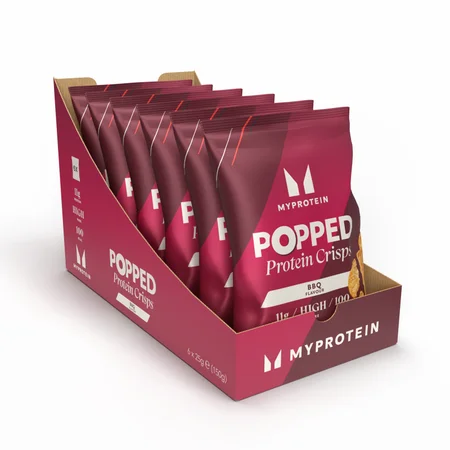 Gepuffte Protein Crisps