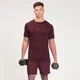 MP Men's Fade Graphic Training Short Sleeve T-Shirt - Washed Oxblood