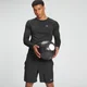 MP Tempo Graphic Langarmoberteil für Herren - Schwarz