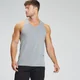 MP Herren Essentials Tanktop mit Ringerrücken — Klassisch Hellgrau