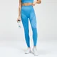 MP Damen Tempo Seamless Leggings - Intensives Blau