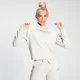 MP Women's Mini Mark Graphic Hoodie - Light Grey Marl