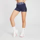 MP Curve Booty Short — Dunkles Galaxy Blau