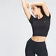MP Damen Shape Seamless Crop-Top — Schwarz