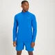 MP Men's Linear Mark Graphic Training 1/4 Zip — Echtblau