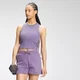 MP Essential geripptes Crop-Top für Damen - Smokey Purple