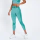 MP Damen Curve 3/4-Leggings — Energie Grün