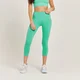 MP Power 3/4-Leggings für Damen - Eisgrün