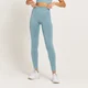 MP Shape Nahtlose 7/8-Leggings für Damen - Steinblau