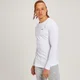 MP Herren Form Langarmshirt — Weiß