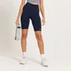 MP Curve Radlerhose mit hohem Bund für Damen - Galaxy-Blau meliert
