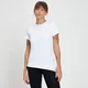 MP Women's Composure Short Sleeve Asymmetric Top — Weiß