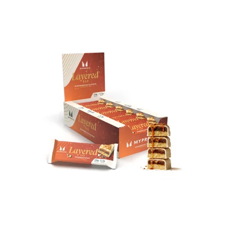 Layered Protein Bar - 12 x 60g - Gingerbread - Limited Edition