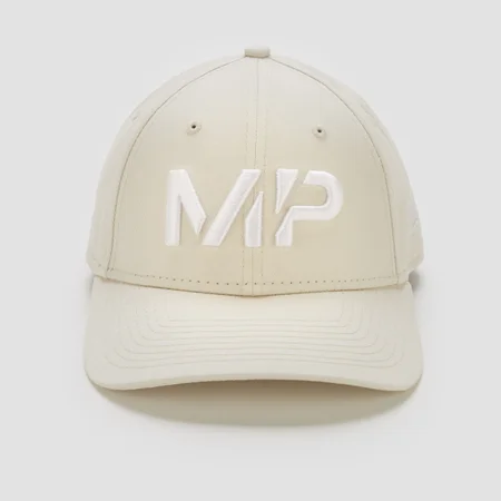 MP New Era 9FORTY Baseballmütze — Ecru/Weiß