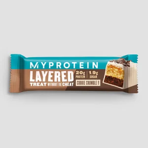 6 Layer Proteinriegel — Erdbeere - Flavour Cookie Crumble - NEW
