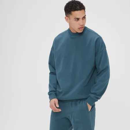 MP Men's Adapt Crew Neck Sweatshirt - Smoke Blue
