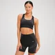 MP Damen Tempo Ultra Nahtloser Sport-BH – Schwarz