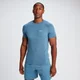 MP Herren Seamless Kurzarm-T-Shirt – Graphitblau