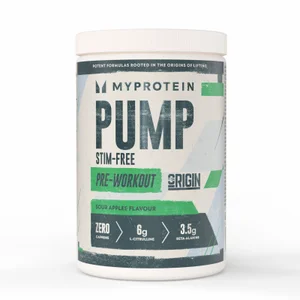 Origin Pump Pre-Workout (Stim-Free) - Flavour Sour Apples