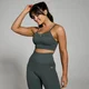 MP Damen Lifestyle Gerippter BH - Dunkel schattiert