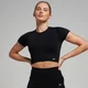 MP Damen Tempo Nahtloses Crop-Top – Schwarz