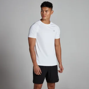 MP Herren Training Kurzarm-T-Shirt – Weiß - Size XXS