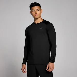 MP Herren Training Langarm-T-Shirt – Schwarz - Size XXS