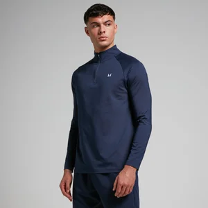 MP Herren Training Top mit 1/4-Reißverschluss — Navy - Size XS
