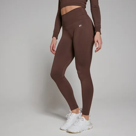 MP Damen Shape Nahtlose Leggings — Walnuss