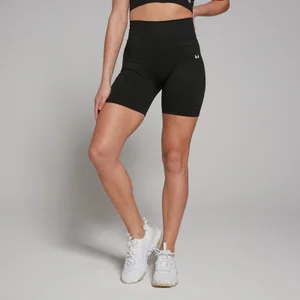 MP Damen Shape Nahtlose Radlerhose — Schwarz - Size XS