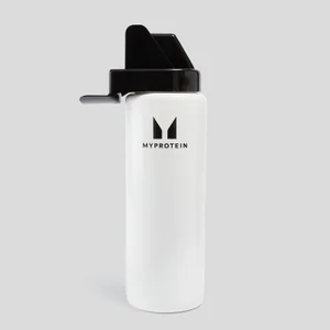 Myprotein Hybrid Wasserflasche – Transparent/Schwarz - undefined undefined