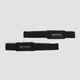 Myprotein Geposlsterte Zughilfen – Lifting Straps – Schwarz