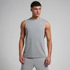 MP Herren Rest Day Tanktop mit tiefem Armausschnitt – Hellgrau