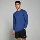 MP Herren Performance Langarmshirt — Kobaltblau meliert